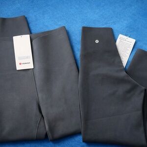 lululemon athletica Charcoal Gray High-Rise Leggings